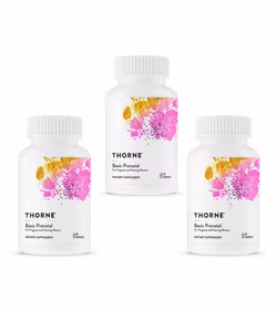 3 x Thorne Basic Prenatal, 90 kapslar