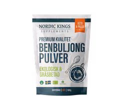 Nordic Kings Premium Benbuljongpulver EKO, 500g