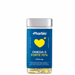 Pharbio Omega-3 Forte, 120 kapslar
