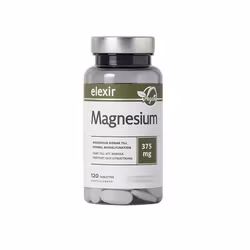 Elexir Magnesium 375mg Vegan, 120 tabletter