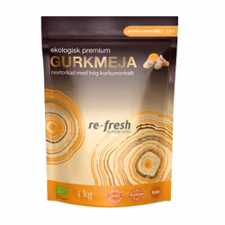 re-fresh Superfood Gurkmeja Raw Premium EKO, 1 kg