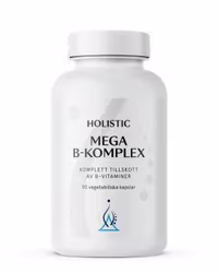 Holistic Mega B-Komplex, 90 kapslar