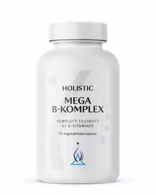 Holistic Mega B-Komplex, 90 kapslar
