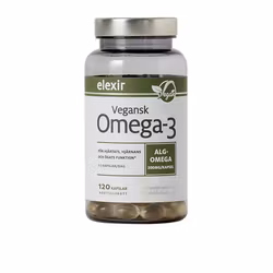 Elexir Omega-3 Vegan, 120 kapslar