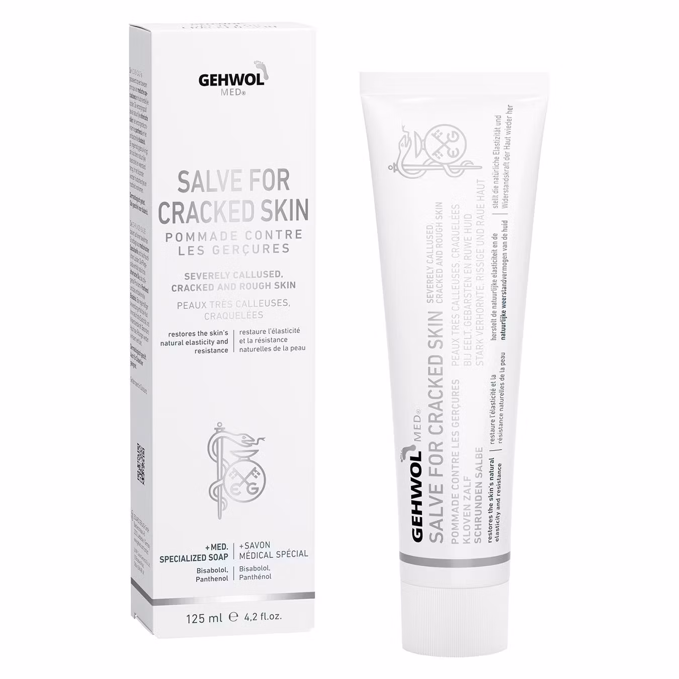 Gehwol Salve Cracked Skin för Sprucken Hud, 125ml