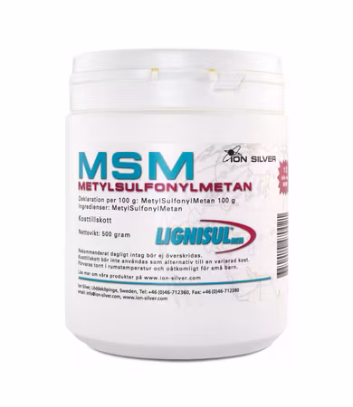 MSM Lignisul Pulver 500g