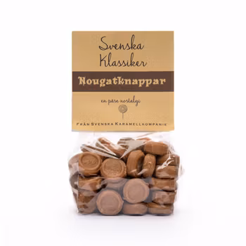 Nougatknappar