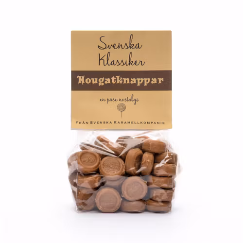 Nougatknappar