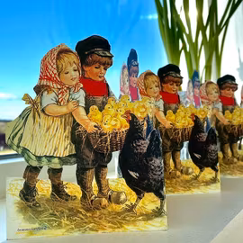 Pappersrader Jenny Nyström Barn