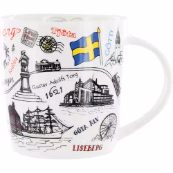 Mugg Göteborg teckning, 37cl