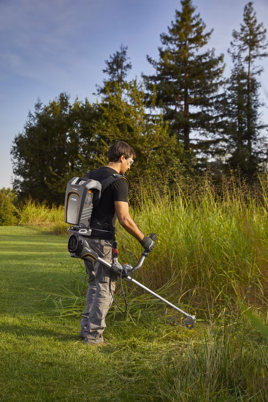 Stiga BC 900e B Kit Batteridriven grästrimmer/gräsröjare