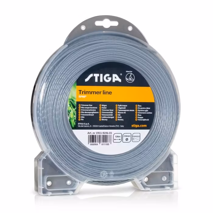 Stiga 126 M VÅGMÖNSTRAD SP66-TRÅD, Ø 2,0 MM