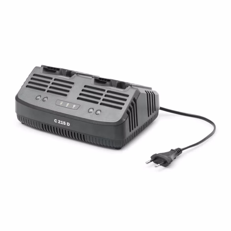 Stiga C 215 D dubbel standard batteriladdare