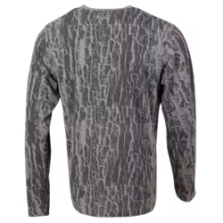 Husqvarna XPLORER T-shirt Långärmad Ljusgrå Barkmönstrad kamouflage UNISEX
