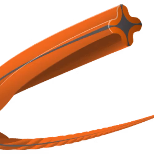 Husqvarna Trimmerlina Whisper Twist, förklippt