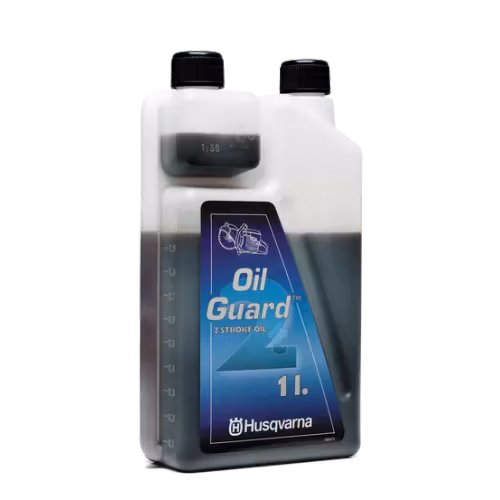Tvåtaktsolja, Oil guard