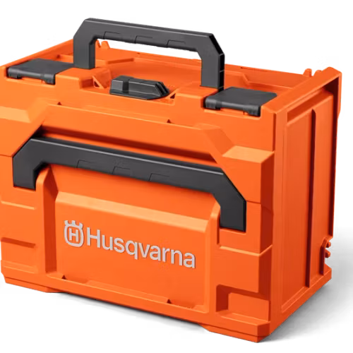 Husqvarna batteribox M rymmer 6 st. mindre Bli-batterier