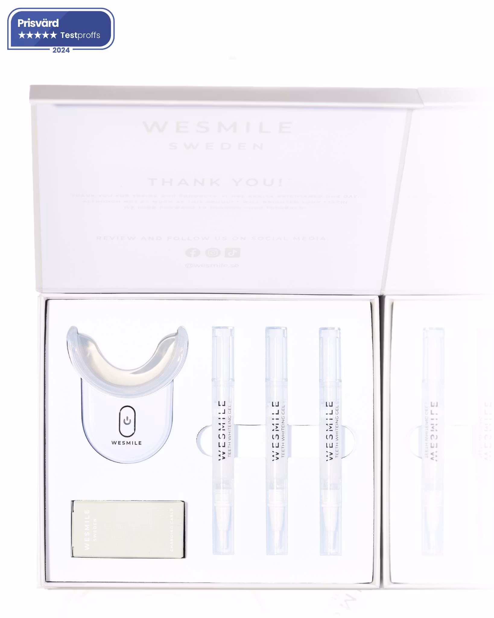WeSmile Tandblekning startkit