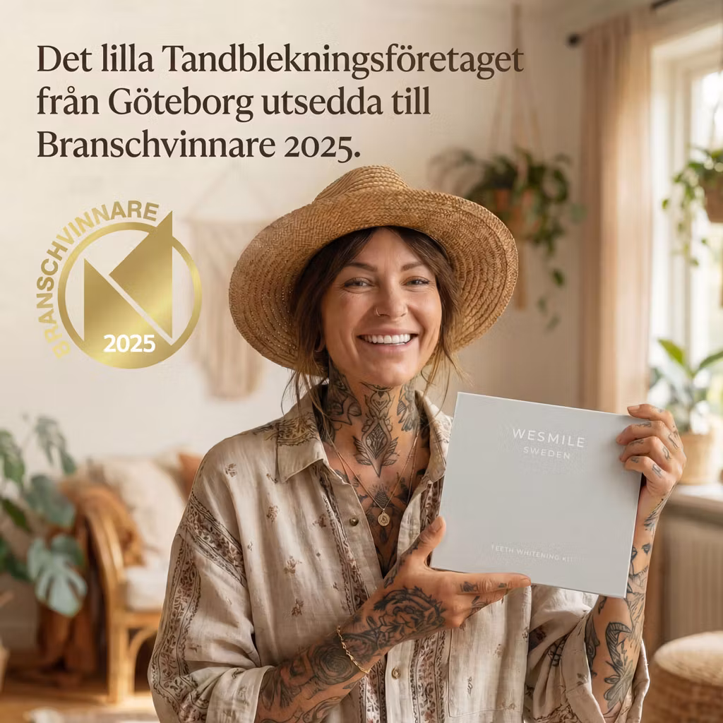 WeSmile Tandblekning startkit