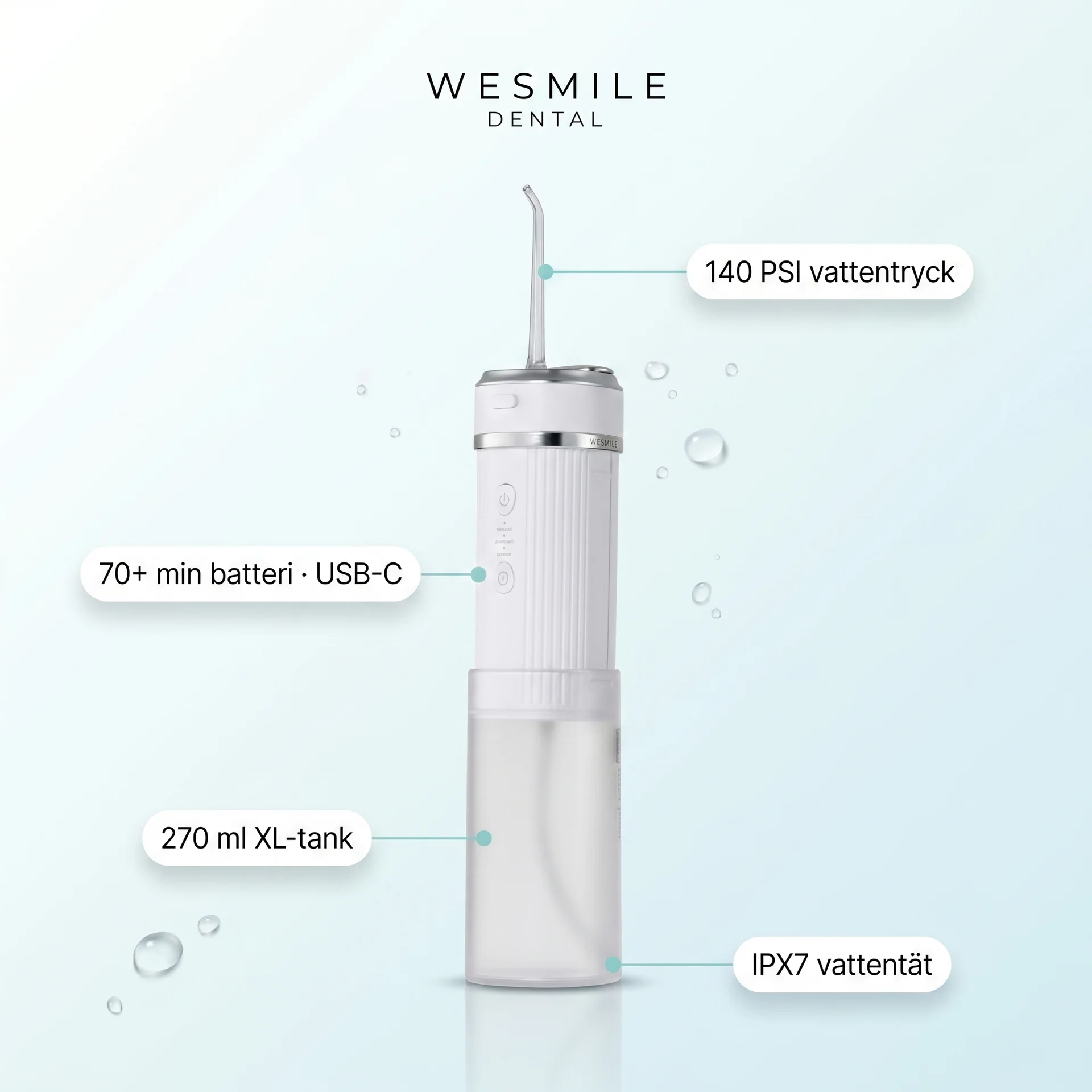 WeSmile Waterflosser Pro