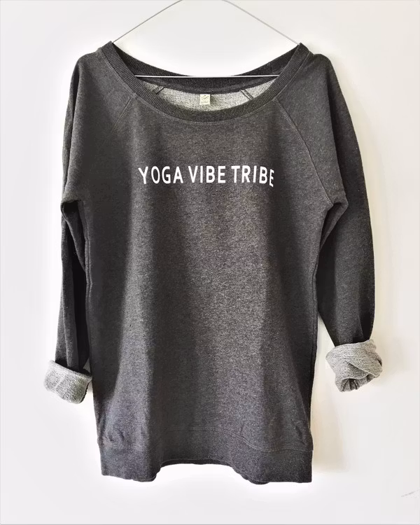 YOGA VIBE TRIBE - SWEATER - DARK GREY