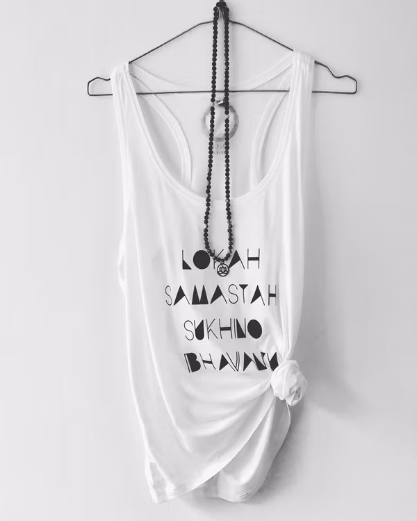 LOKAH - RACERBACK TANK - WHITE