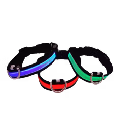 EYENIMAL Blinkande halsband med USB laddning