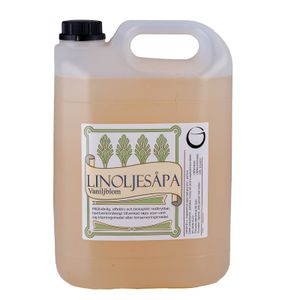 Grunne Linoljesåpa 5 Liter Vaniljblom