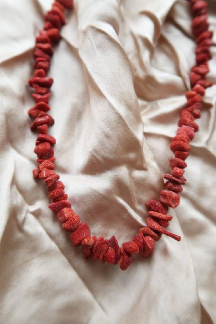 Rött halsband