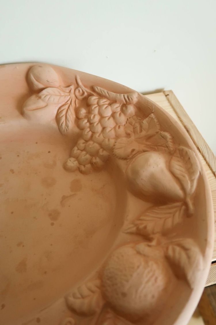 Stort terracottafat