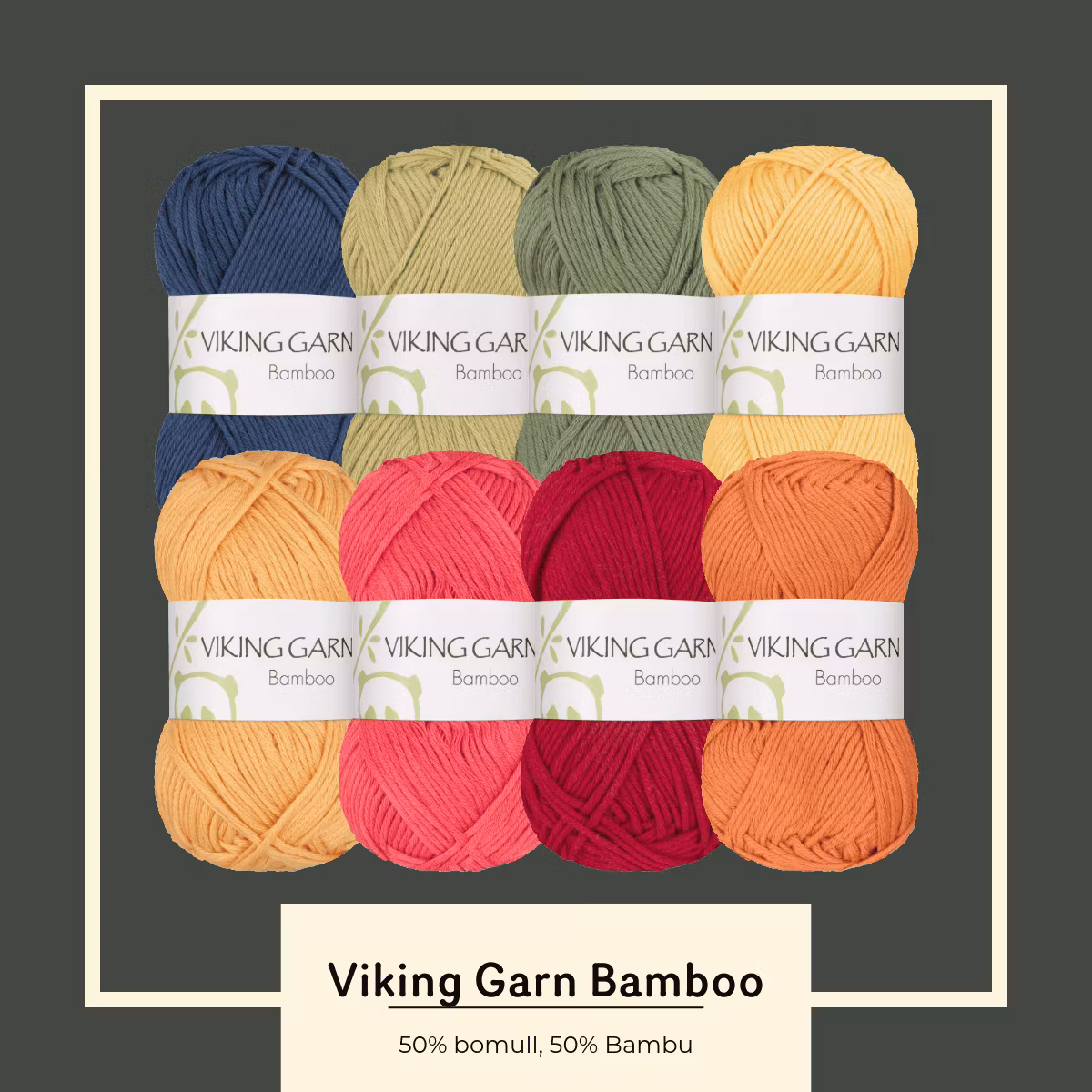 Viking Garn Bamboo - Aspanäs Handel
