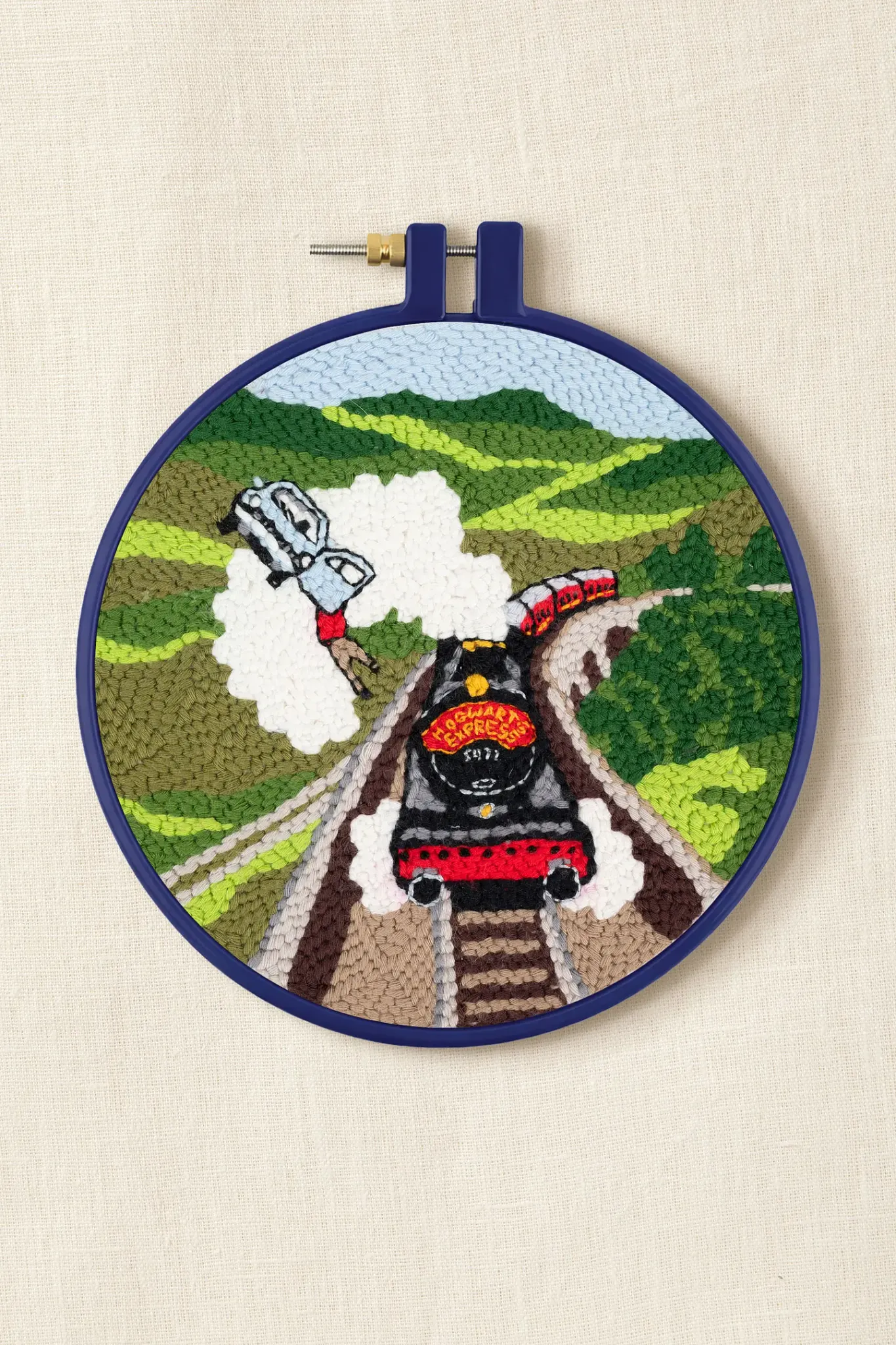 DMC Harry Potter – Punch needle-kit Flygande bilen