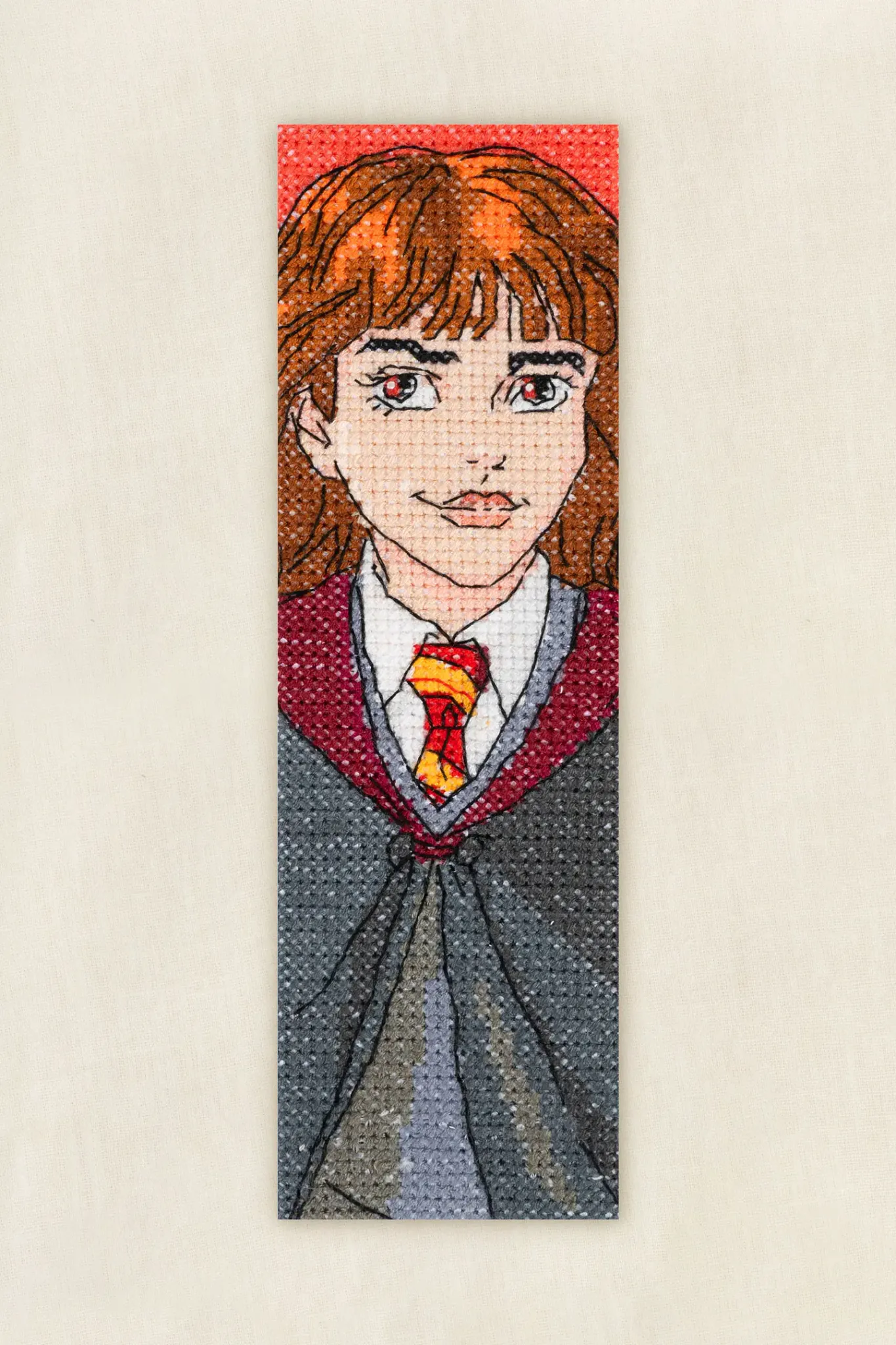 DMC Harry Potter – Korsstygnskit bokmärke Hermione