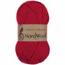 Snorre Collection Nordwool, 50g, 160 Vinröd