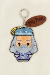 DMC Harry Potter – Korsstygnskit nyckelring Dumbledore