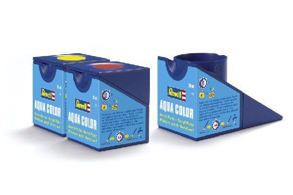 Revell Aqua Color, Gloss Mud Brown(RAL 8003), No 80