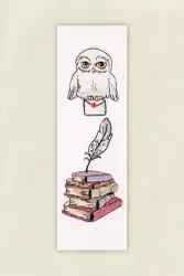 DMC Harry Potter – Broderikit bokmärke Hedvig