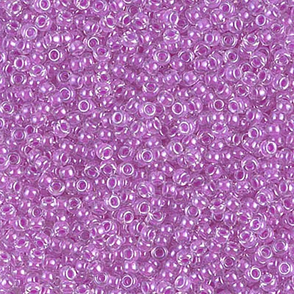 Kopia MIYUKI, Japanese Seed Beads, Round, 11/0, Luminous Plum Crazy