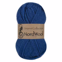 Snorre Collection Nordwool, 50g, 125 Koboltblå