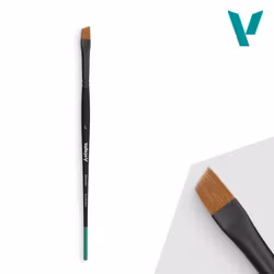 Vallejo, Blender, Synthetic Hair Flat Angled, Large