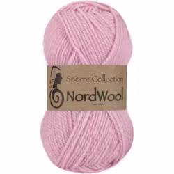 Snorre Collection Nordwool, 50g, 165 Ljusrosa