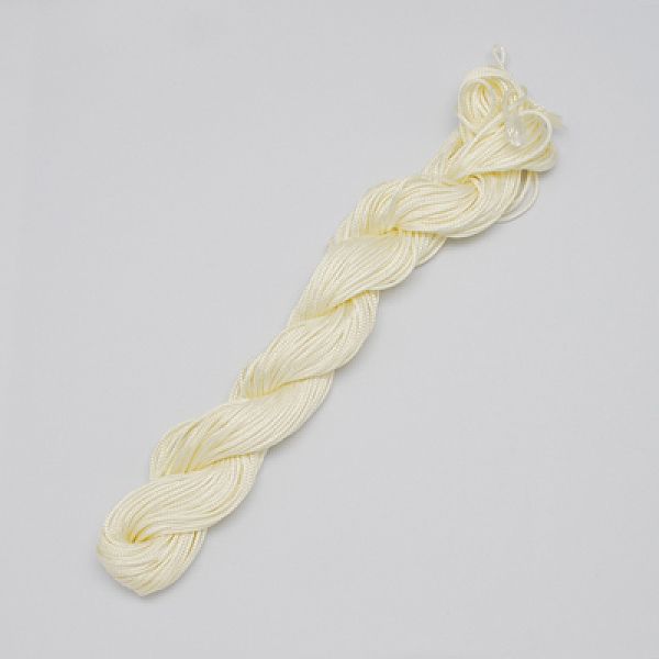 Nylon tråd 2mm, ljusgul