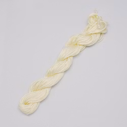 Nylon tråd 2mm, ljusgul