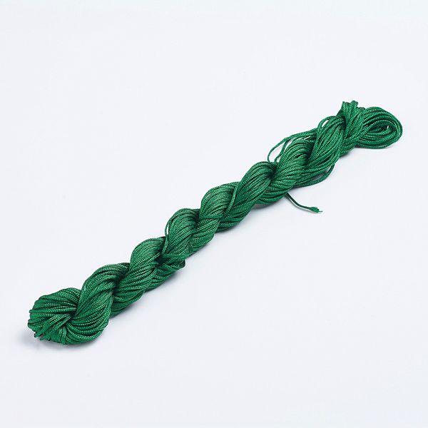 Nylon tråd 2mm, mörkgrön