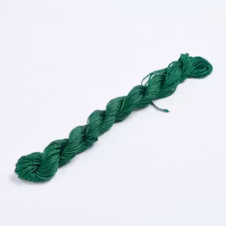 Nylon tråd 2mm, mörkgrön