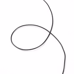Elastisk tråd, 0,8mm, svart