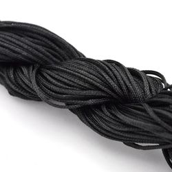 Nylon tråd 1mm, svart