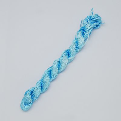 Nylon tråd 1mm, ljus blå