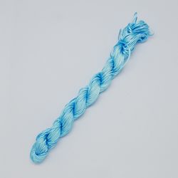 Nylon tråd 1mm, ljus blå