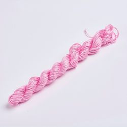 Nylon tråd 1mm, rosa